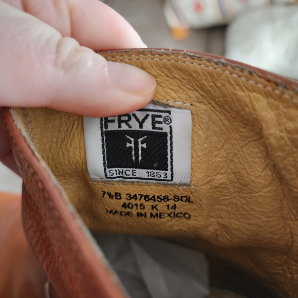 Frye Melisaa Button Short Leather Boots - Picture 7 of 7